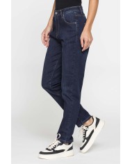 JEANS MOM CINQUE TASCHE IN DENIM STRETCH 12,2oz