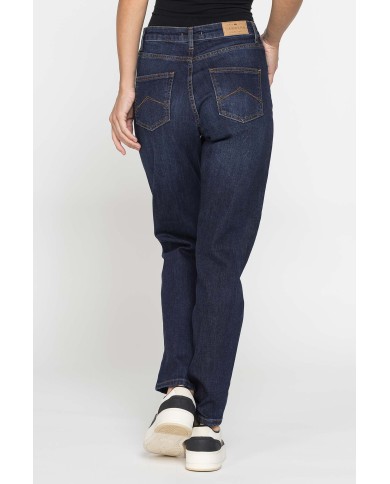 JEANS MOM CINQUE TASCHE IN DENIM STRETCH 12,2oz