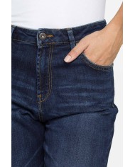 JEANS MOM CINQUE TASCHE IN DENIM STRETCH 12,2oz