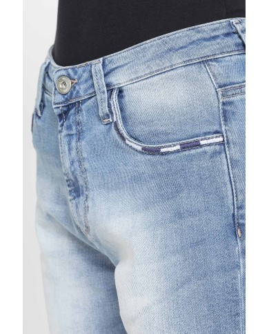 JEANS MOM CINQUE TASCHE IN DENIM STRETCH 12,2oz