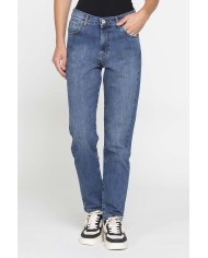 JEANS MOM CINQUE TASCHE IN DENIM STRETCH 12,2oz