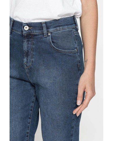 JEANS MOM CINQUE TASCHE IN DENIM STRETCH 12,2oz