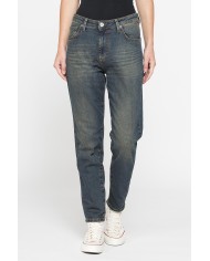 JEANS MOM CINQUE TASCHE IN DENIM STRETCH 12,2oz