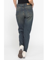 JEANS MOM CINQUE TASCHE IN DENIM STRETCH 12,2oz