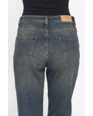 JEANS MOM CINQUE TASCHE IN DENIM STRETCH 12,2oz