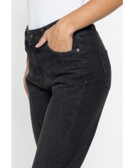 JEANS MOM CINQUE TASCHE IN DENIM STRETCH 12,2oz