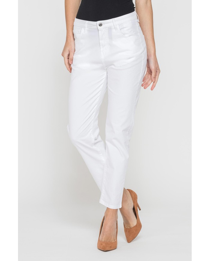 PANTALONE MUM COMFORT IN TELA STRETCH.