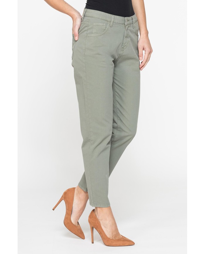 PANTALONE MUM COMFORT IN TELA STRETCH.