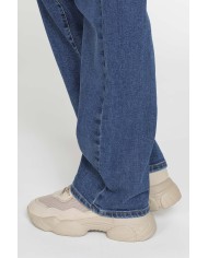 JEANS COULOTTES COMFORT FIT IN DENIM STRETCH 12oz