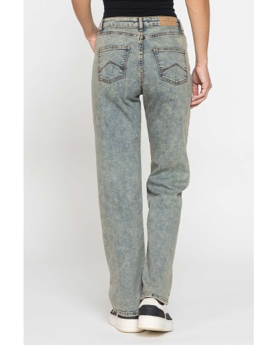 JEANS COULOTTES COMFORT FIT IN DENIM STRETCH 12oz