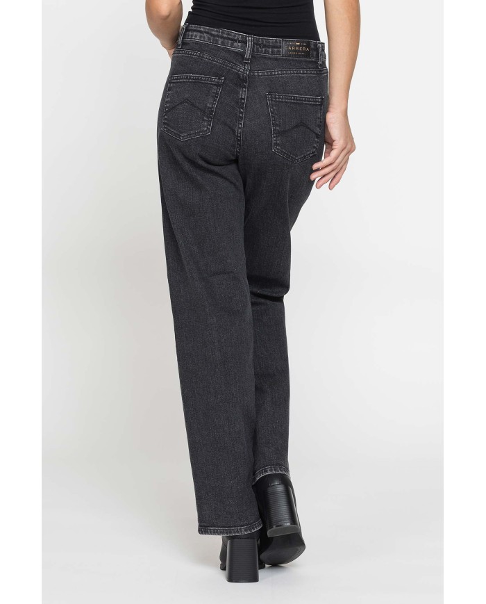 JEANS COULOTTES COMFORT FIT IN DENIM STRETCH 12oz