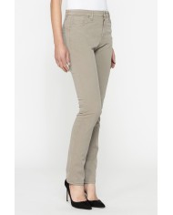 PANTALONE IN GABARDINA MOD.753 . Vita alta e gamba confortevole.