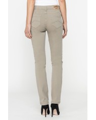 PANTALONE IN GABARDINA MOD.753 . Vita alta e gamba confortevole.