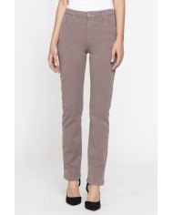 PANTALONE IN GABARDINA MOD.753 . Vita alta e gamba confortevole.