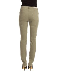 PANTALONE IN GABARDINA MOD.753 . Vita alta e gamba confortevole.