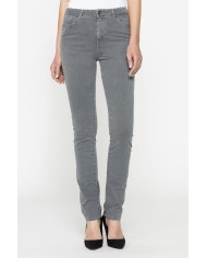 PANTALONE IN GABARDINA MOD.753 . Vita alta e gamba confortevole.