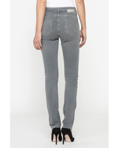 PANTALONE IN GABARDINA MOD.753 . Vita alta e gamba confortevole.