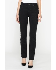 PANTALONE IN GABARDINA MOD.753 . Vita alta e gamba confortevole.