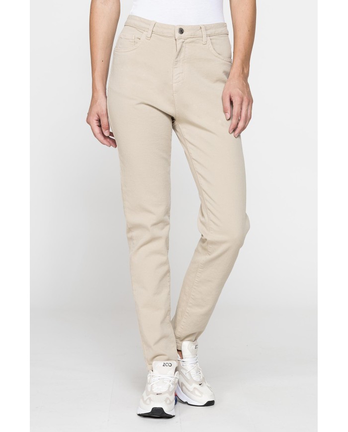 MOM JEANS DONNA MODELLO 5 TASCHE IN BULL DENIM MOM JEANS DONNA MODELLO 5 TASCHE IN BULL DENIM