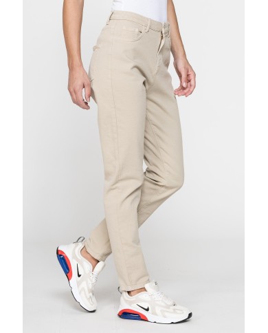 MOM JEANS DONNA MODELLO 5 TASCHE IN BULL DENIM