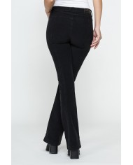 PANTALONE A ZAMPA STILE WESTERN IN MOLESKIN STRETCH 10oz