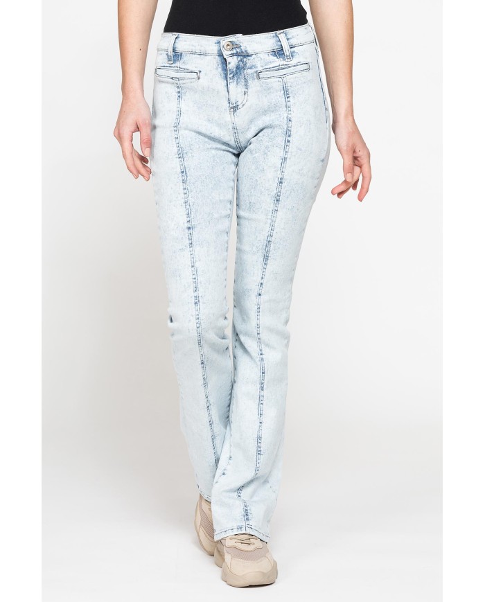 JEANS DONNA A ZAMPA