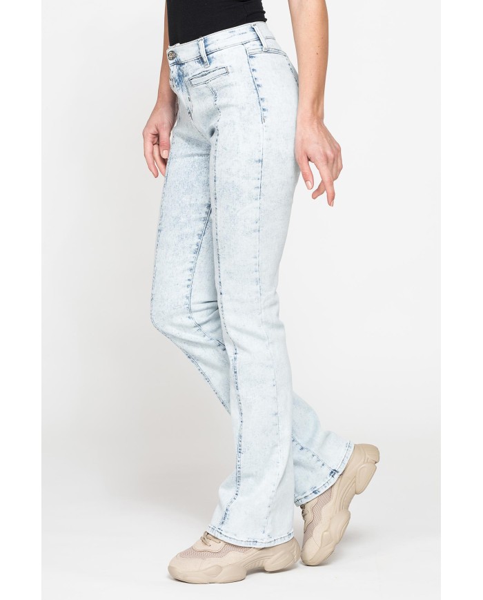 JEANS DONNA A ZAMPA