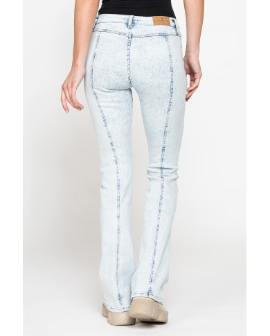JEANS DONNA A ZAMPA