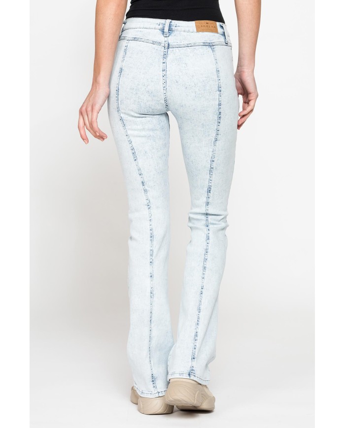 JEANS DONNA A ZAMPA