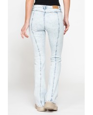 JEANS DONNA A ZAMPA