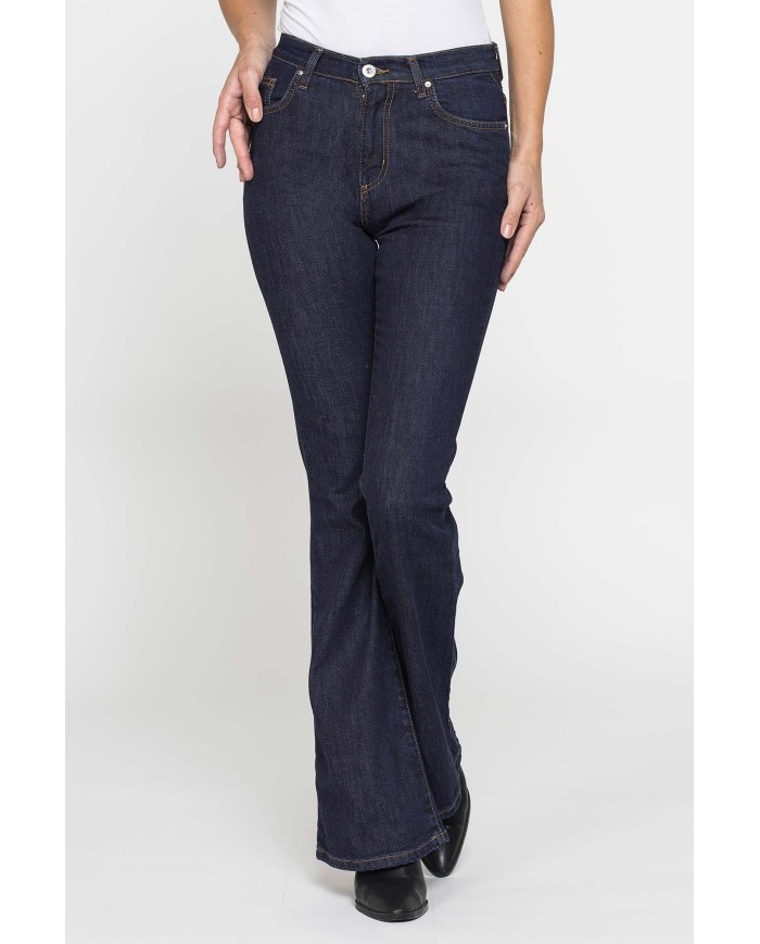 JEANS FLARE IN DENIM STRETCH 12 oz.COMFORT FIT