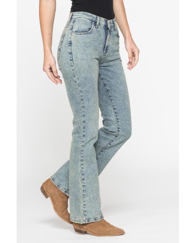 JEANS FLARE IN DENIM STRETCH 12 oz.COMFORT FIT