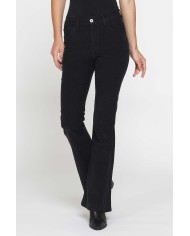 PANTALONE A ZAMPA STILE WESTERN IN MOLESKIN STRETCH 10oz