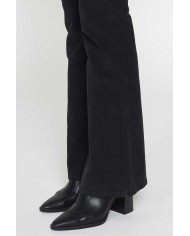 PANTALONE A ZAMPA STILE WESTERN IN MOLESKIN STRETCH 10oz