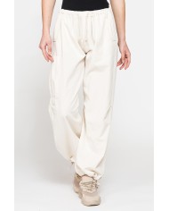 PANTALONE PARACHUTE IN GABARDINE