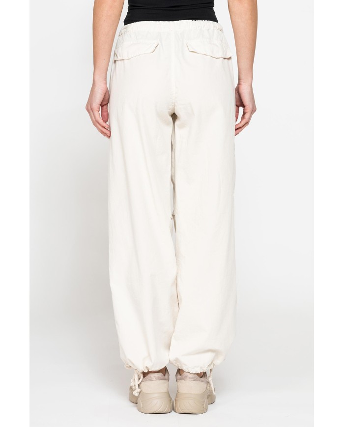 PANTALONE PARACHUTE IN GABARDINE