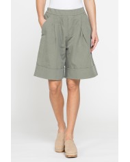 BERMUDA IN MISTO LINO COMFORT FIT