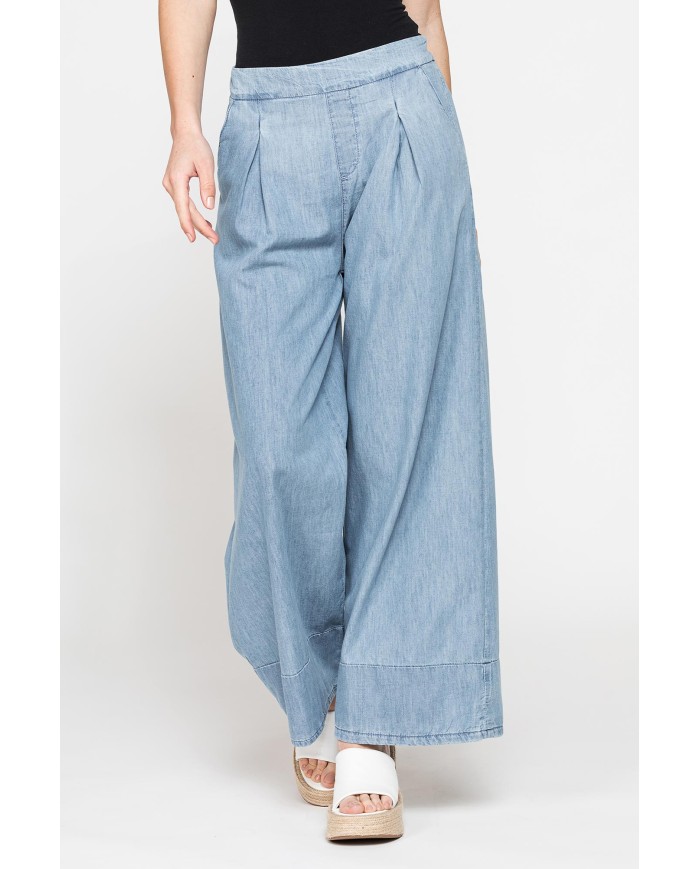 JEANS DONNA A PALAZZO