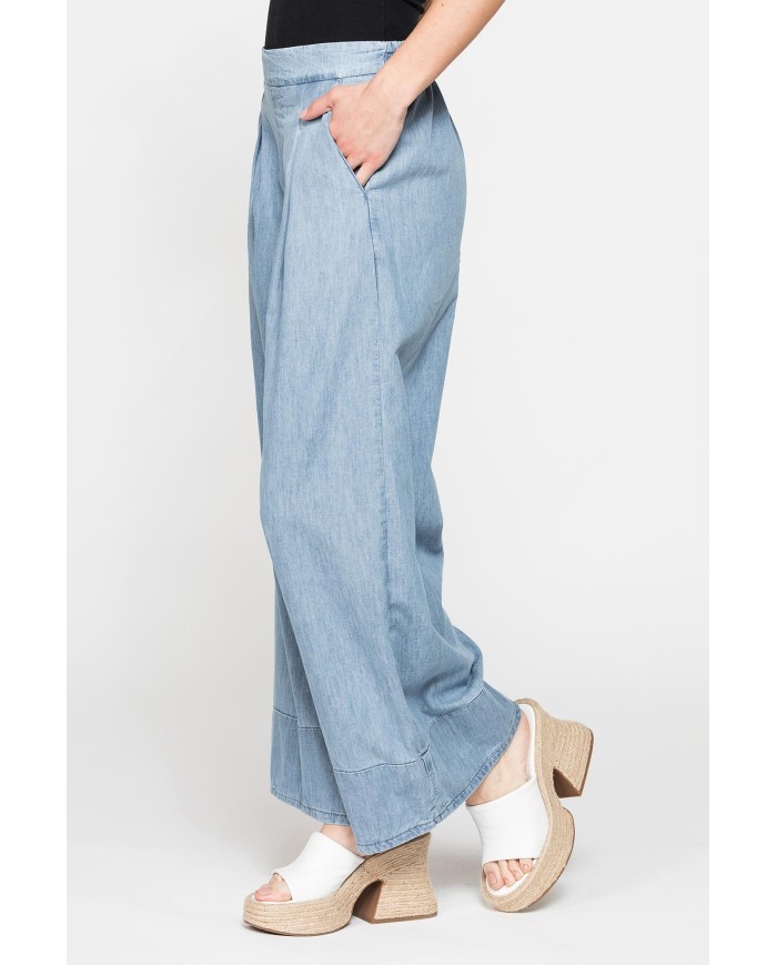 JEANS DONNA A PALAZZO