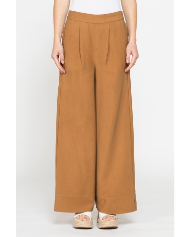 JEANS A PALAZZO IN MISTO VISCOSA. COMFORT FIT