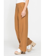 JEANS A PALAZZO IN MISTO VISCOSA. COMFORT FIT