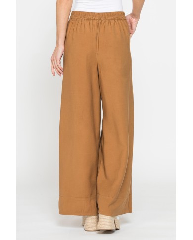 JEANS A PALAZZO IN MISTO VISCOSA. COMFORT FIT