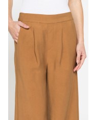 JEANS A PALAZZO IN MISTO VISCOSA. COMFORT FIT