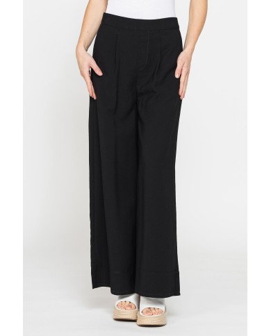 JEANS A PALAZZO IN MISTO VISCOSA. COMFORT FIT