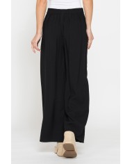 JEANS A PALAZZO IN MISTO VISCOSA. COMFORT FIT