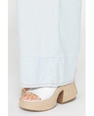 JEANS A PALAZZO IN DEMIM LEGGERO 6,3oz. COMFORT FIT