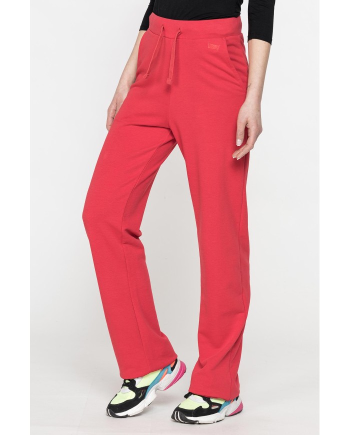 PANTALONE IN FELPA A ZAMPA