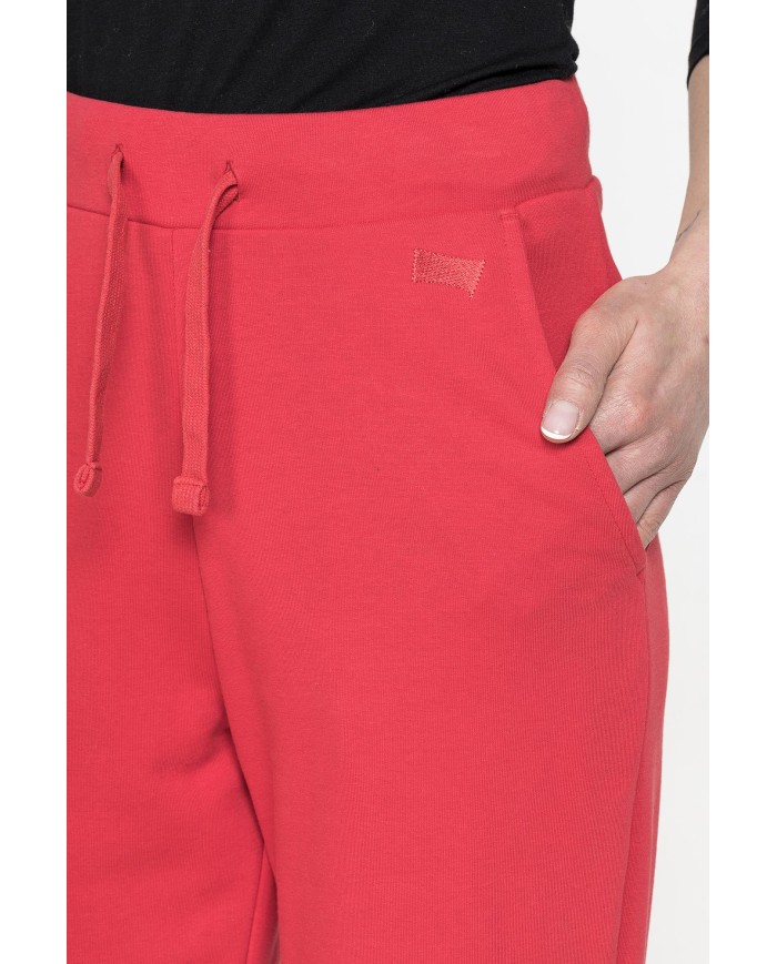 PANTALONE IN FELPA A ZAMPA