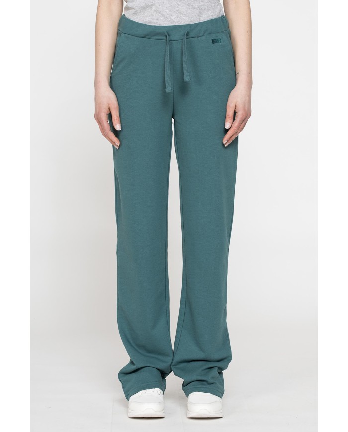 PANTALONE IN FELPA A ZAMPA