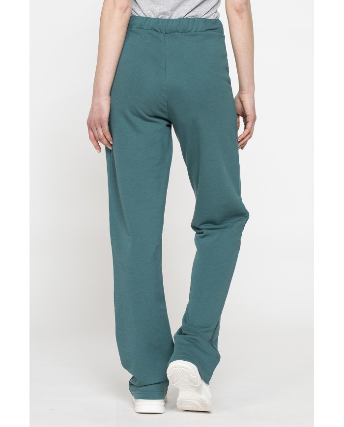 PANTALONE IN FELPA A ZAMPA